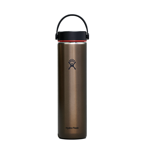 24 Oz Lightweight Wide Flex Cap Obsidian - HYDRO FLASK - Compralo en CorinneRegalos.com
