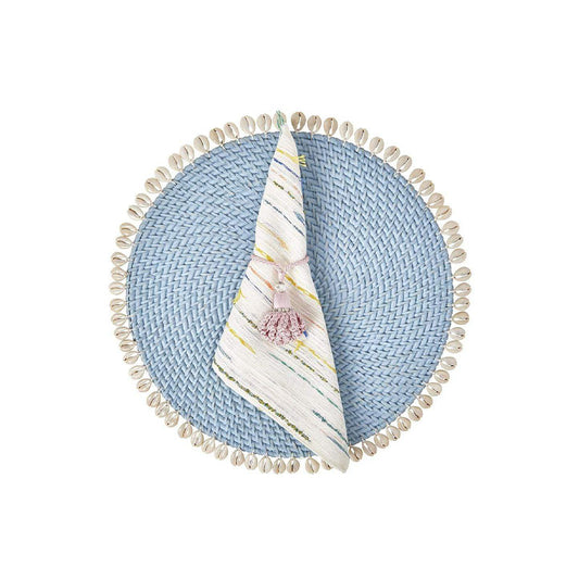 CAPIZ PLACEMATS (SET OF 4) LIGHT BLUE - MODE LIVING - Compralo en CorinneRegalos.com
