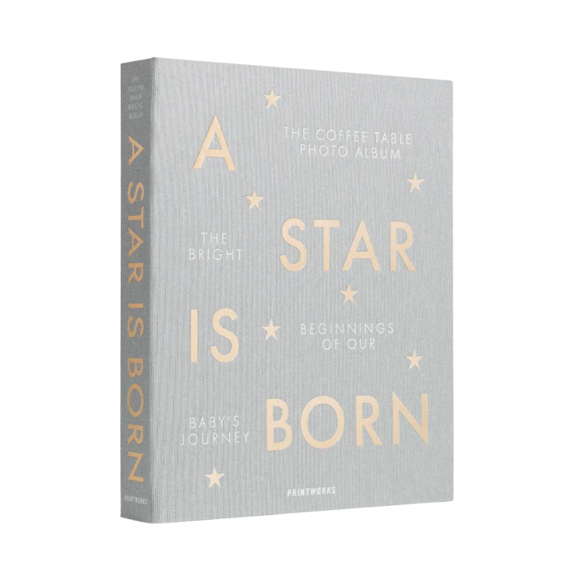 BABY ALBUM - A STAR Y BORN GREY - AESTHETIC MOVEMEN - Compralo en CorinneRegalos.com