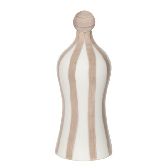 Lido Bottle Stripes Sand - ZAFFERANO - Compralo en CorinneRegalos.com