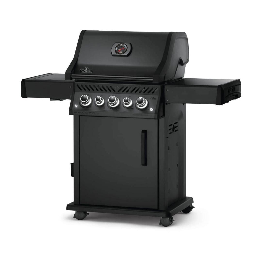 ROGUE SE 425 PROPANE GAS GRILL WITH INFRARED REAR AND SIDE BURNERS BLACK  PHANTOM - NAPOLEON - Compralo en CorinneRegalos.com