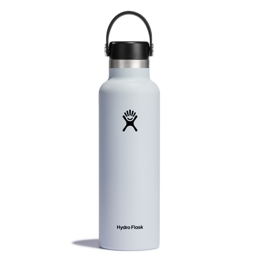 24 Oz Standard Mouth Flex Cap White - HYDRO FLASK - Compralo en CorinneRegalos.com